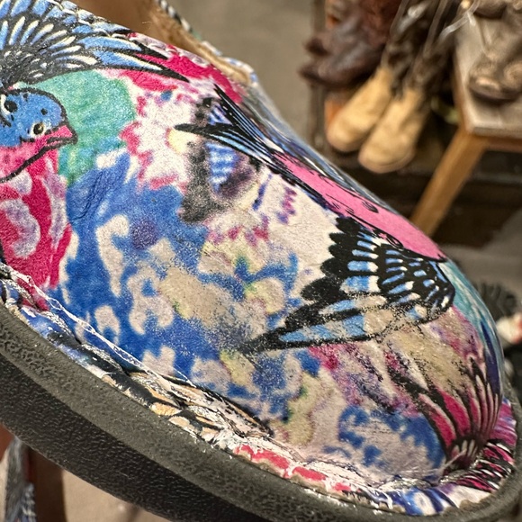 Women's Alegria "Paloma" Mary-Janes multicolor "Finch" print. Size‎ 36 - Picture 6 of 12